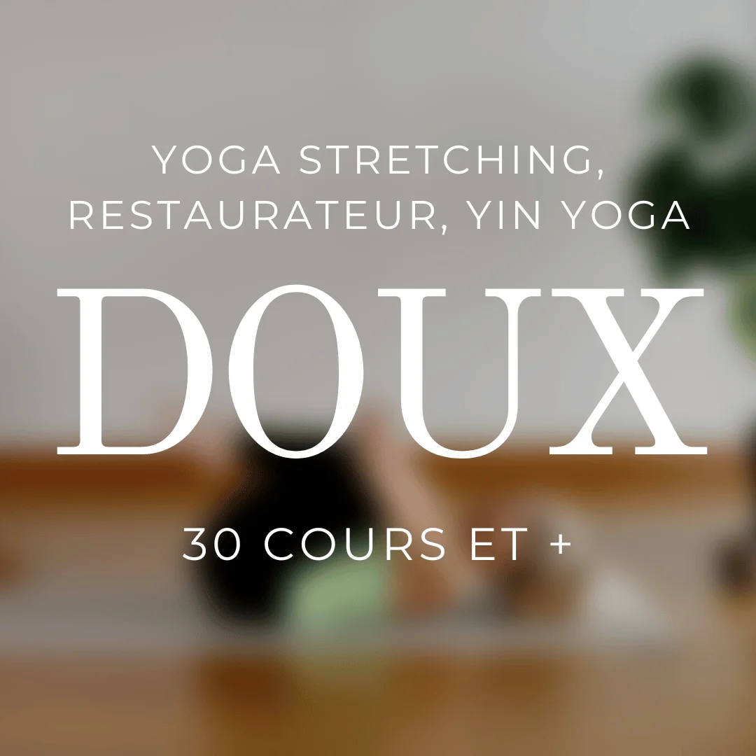 Yoga doux, Stretching, yin et restaurateur