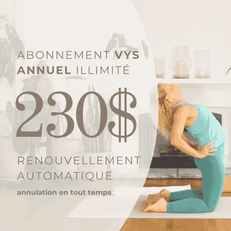 "Yoga matinal : Commencez votre journée avec une séance de yoga matinal énergisante."